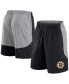 Men's Black Boston Bruins Go Hard Shorts