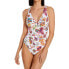 Lauren Ralph Lauren Jacobean Floral OTS Underwire One Piece Swimsuit (Multi 12)