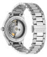 ფოტო #2 პროდუქტის Unisex Swiss Automatic Stainless Steel Bracelet Watch 38mm