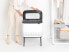 Brabantia Bo Laundry Bin - 60 L - Rectangular - MDF - White - Black