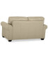 Фото #10 товара Orid 59" Leather Roll Arm Loveseat, Created for Macy's