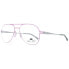 Розовые мужские оправы Greater Than Infinity Brille GT008 V06N 56 Herren Rosa 56-17-145 - фото #1