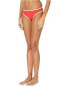 FLAGPOLE Women's 247083 Red Ellie Bikini Bottoms Swimwear Size S