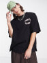 Фото #3 товара COLLUSION short sleeve t-shirt with forever futures graphic in black