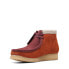 Фото #7 товара Clarks Wallabee Boot 26168830 Mens Orange Suede Lace Up Chukkas Boots