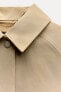 Фото #9 товара Тренч прямого кроя с рубашечным воротником — zw collection ZARA