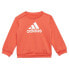 ADIDAS Badge Of Sport French Terry infant set Bright Red / White, 9-12 месяцев - фото #9