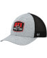 Фото #1 товара Men's Heathered Gray and Black Atlanta Falcons Motivator Flex Hat