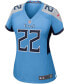 ფოტო #3 პროდუქტის Women's Derrick Henry Light Blue Tennessee Titans Game Jersey