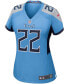 Фото #3 товара Women's Derrick Henry Light Blue Tennessee Titans Game Jersey