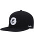 ფოტო #2 პროდუქტის Men's Black C-Bite Snapback Hat