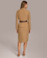 Фото #8 товара Donna Karan Women's Belted Blazer