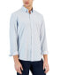 ფოტო #1 პროდუქტის Men's Regular-Fit Houndstooth Stretch Shirt, Created for Macy's