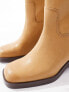 Фото #7 товара Stradivarius riding boot in butter