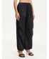 Фото #5 товара Women's Pleated Satin Loose Fit Pants