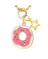 ფოტო #2 პროდუქტის Donut Gold Necklace for Girls