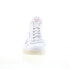Reebok Club High Womens White Leather Lace Up Lifestyle Sneakers Shoes