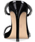 Laila Rhinestone Slip-On High Heel Dress Sandals