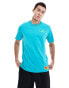 Фото #2 товара Nike Swoosh FM graphic backprint t-shirt in teal