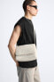 Фото #5 товара Nylon crossbody bag with flap