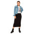 Фото #4 товара PIECES Kylie Mid Waist Midi Skirt