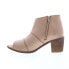 Фото #9 товара Roan by Bed Stu Katherine F850049 Womens Beige Leather Ankle & Booties Boots