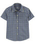 Фото #5 товара Toddler Plaid Button-Down Shirt 2T