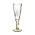 Фото #1 товара Бокал для шампанского Exotic Стеклянный Зеленый 6 штук (170 ml)