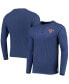 Фото #2 товара Men's Navy Chicago Bears Thermal Henley Long Sleeve T-shirt
