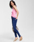 ფოტო #3 პროდუქტის Women's High-Rise Side-Slit Skinny Jeans, Created for Macy's