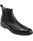 Men's Hiro Leather and Embossed Croc Detailing Chelsea Boots