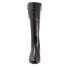 Trotters Morgan T2262-001 Womens Black Leather Zipper Knee High Boots