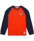 Фото #2 товара Men's Orange Auburn Tigers Legendary Slub Raglan Long Sleeve T-shirt