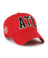 Фото #1 товара 47 Men's Red Atlanta Hawks Hand Off Clean Up Adjustable Hat