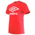 Фото #1 товара UMBRO Football Wardrobe Large Logo short sleeve T-shirt