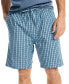 ფოტო #1 პროდუქტის Men's Woven Plaid Shorts