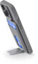 Фото #3 товара Чехол для смартфона LAUT Flexi Prop MagSafe Stand Wallet для iPhone Серый iPhone 12/13/14/15 (все модели)