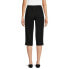 Фото #2 товара Real Size Women's 19" Pull On 2 Pocket Stretch Capri XL (16-18) Black Pull-On