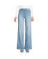 ფოტო #1 პროდუქტის Women's Recover High Rise Wide Leg Blue Jeans