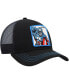 Фото #4 товара Men's Black Captain America Retro A-Frame Snapback Hat