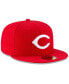 Фото #3 товара Men's Red Cincinnati Reds 1990 World Series Wool 59FIFTY Fitted Hat