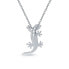 Фото #2 товара Bling Jewelry nautical Tropical Vacation Beach Green Created Opal Gecko Lizard Pendant Necklace For Women Teen .925 Sterling Silver
