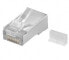 Фото #3 товара Wentronic RJ45 Plug - CAT 5e STP Shielded - RJ45 - Silver - Male - Straight - Plastic - Cat5