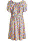 ფოტო #1 პროდუქტის Big Girls Field Flower Printed Peasant Dress, Created for Macy's