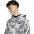 ADIDAS Future Icons 3 Stripes Allover Print full zip sweatshirt