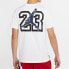 Фото #7 товара Jordan LEGACY AJ13 运动短袖T恤 男款 白色 / Футболка Jordan LEGACY AJ13 T