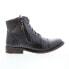 Bed Stu Bonnie F321012 Womens Black Leather Zipper Ankle & Booties Boots 5.5 - фото #1