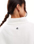 4th & Reckless Hart half zip lounge sweatshirt in cream