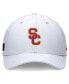 Фото #3 товара Men's White USC Trojans 2024 On-Field Swoosh Flex Hat