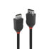 Фото #2 товара Lindy 0.5m DisplayPort 1.2 Cable - Black Line - 0.5 m - DisplayPort - DisplayPort - Male - Male - 4096 x 2160 pixels
